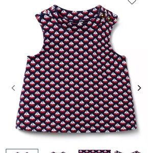 Janie and jack jacquard sailboat top and shorts set